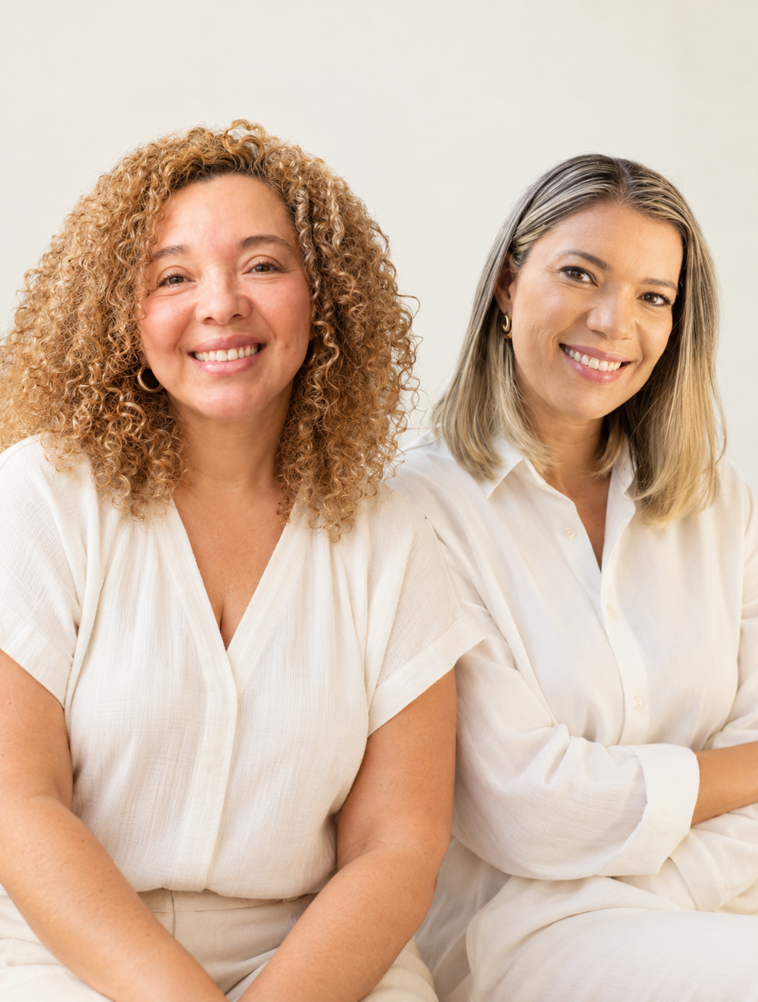 Sandra Peña y Lilian Rodrigues